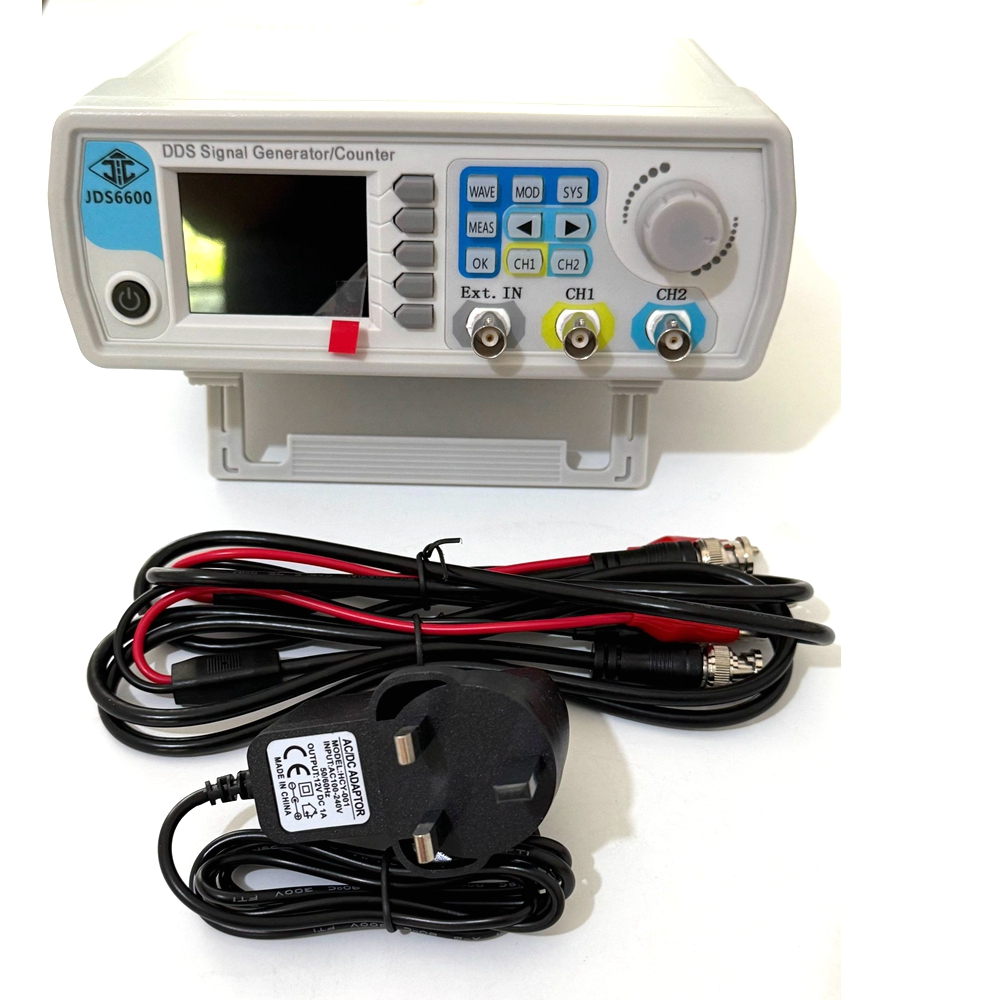 JDS6600 60 МГц DDS функция ген – обзор и цена Dual Channel Arbitrary Waveform Function Generator 60Mhz